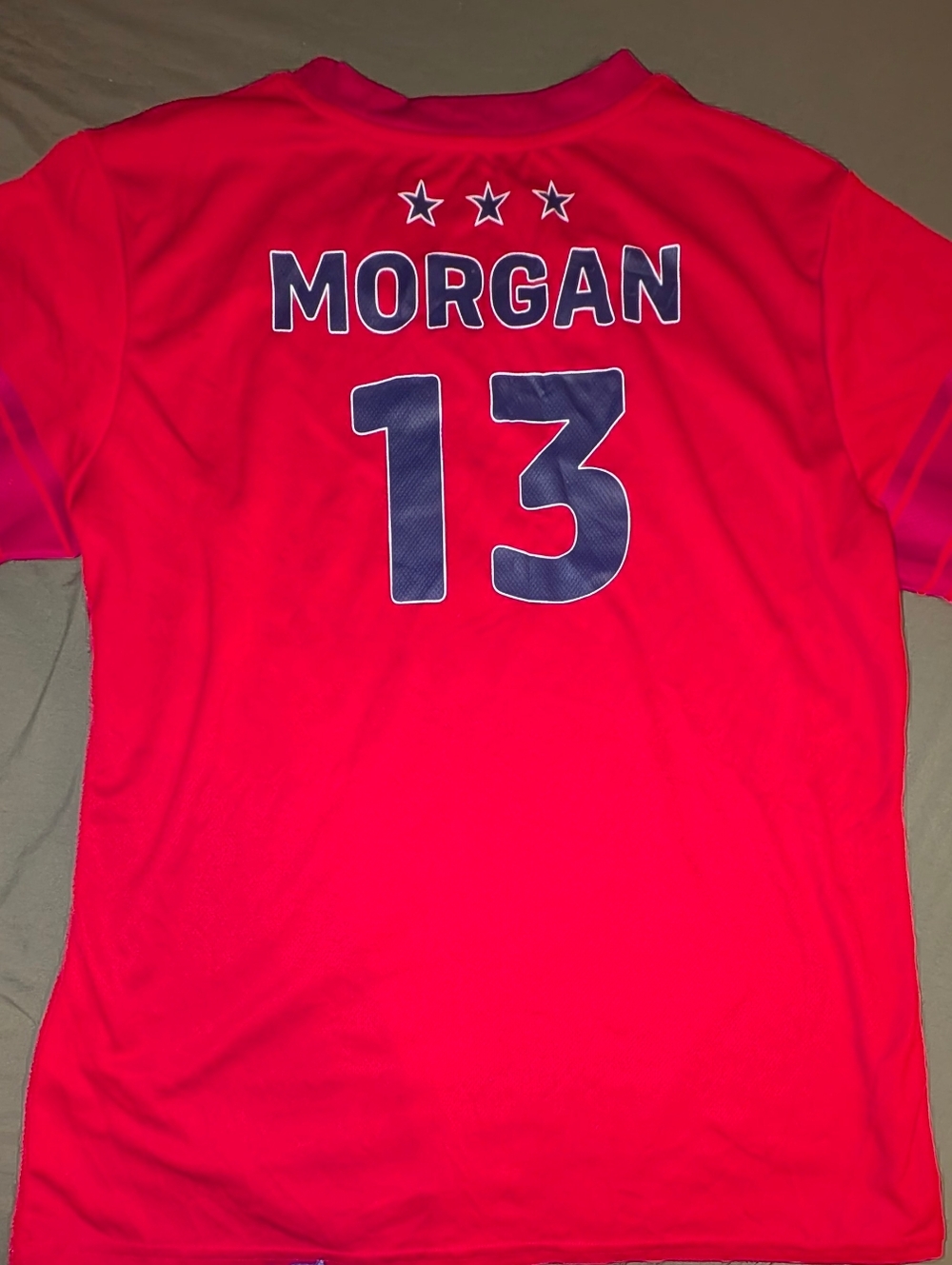 🇺🇸 Alex Morgan Red #13 USA Jersey | Women’s L | FIFA World Cup Ready ⚽🔥
